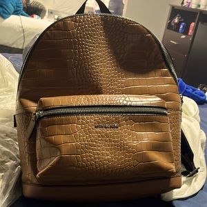 Michael kors original crocodile skin backpack